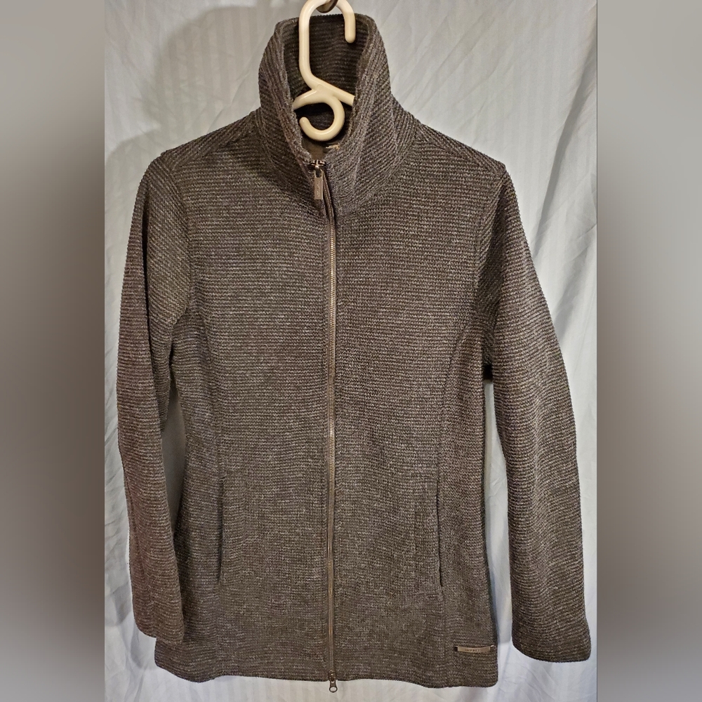 McKinley Paulina Ling Knit Jacket, Black, Size Medium - Warm Winter Jacket